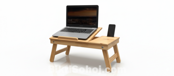 Foldable laptop table